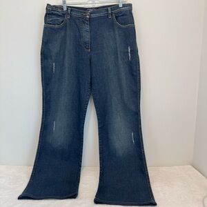 Marina Sport/ Marina Rinaldi Wide Leg Jeans – 25